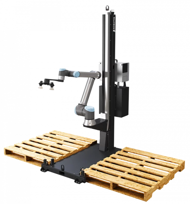 Robotiq Palettierer AX-Series mit Universal Robots UR10e