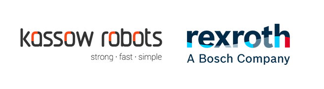 Kassow Robots: A Bosch Rexroth Company Logo