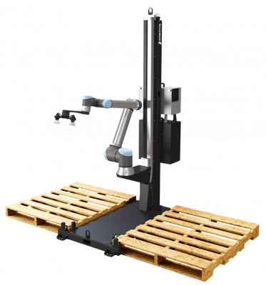 Palettieren mit Robotiq 1 Robotiq Palettierer AX-Series mit Universal Robots UR10e
